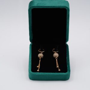 Elegant Ball Drop Earrings