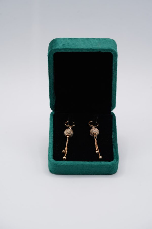 Elegant Ball Drop Earrings